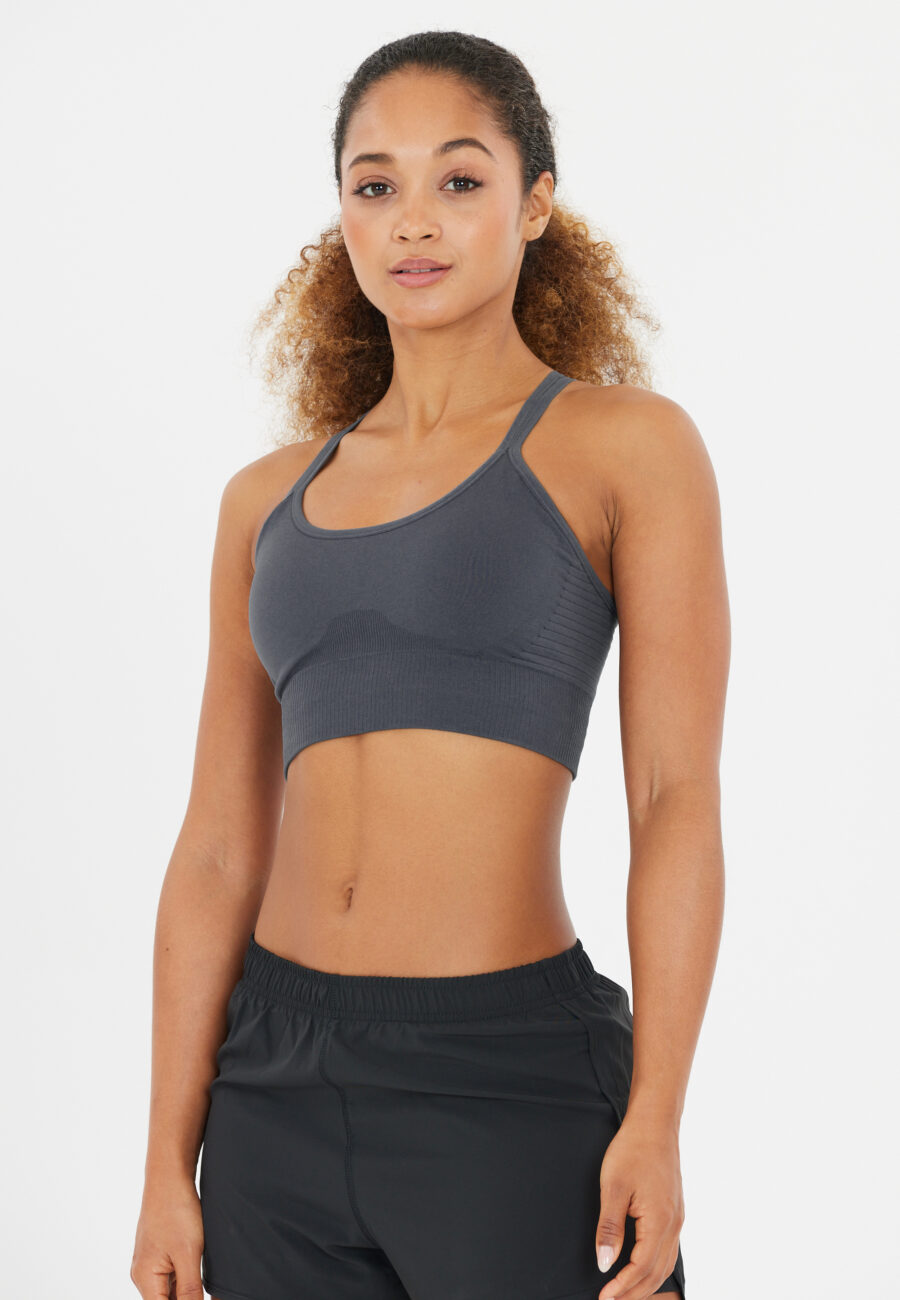 Athlecia Foan Seamless Comfort Sports Bra, Ombre Blue