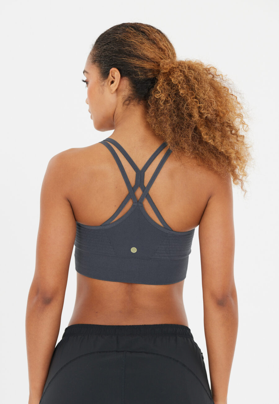 Athlecia Foan Seamless Comfort Sports Bra, Ombre Blue - Image 2