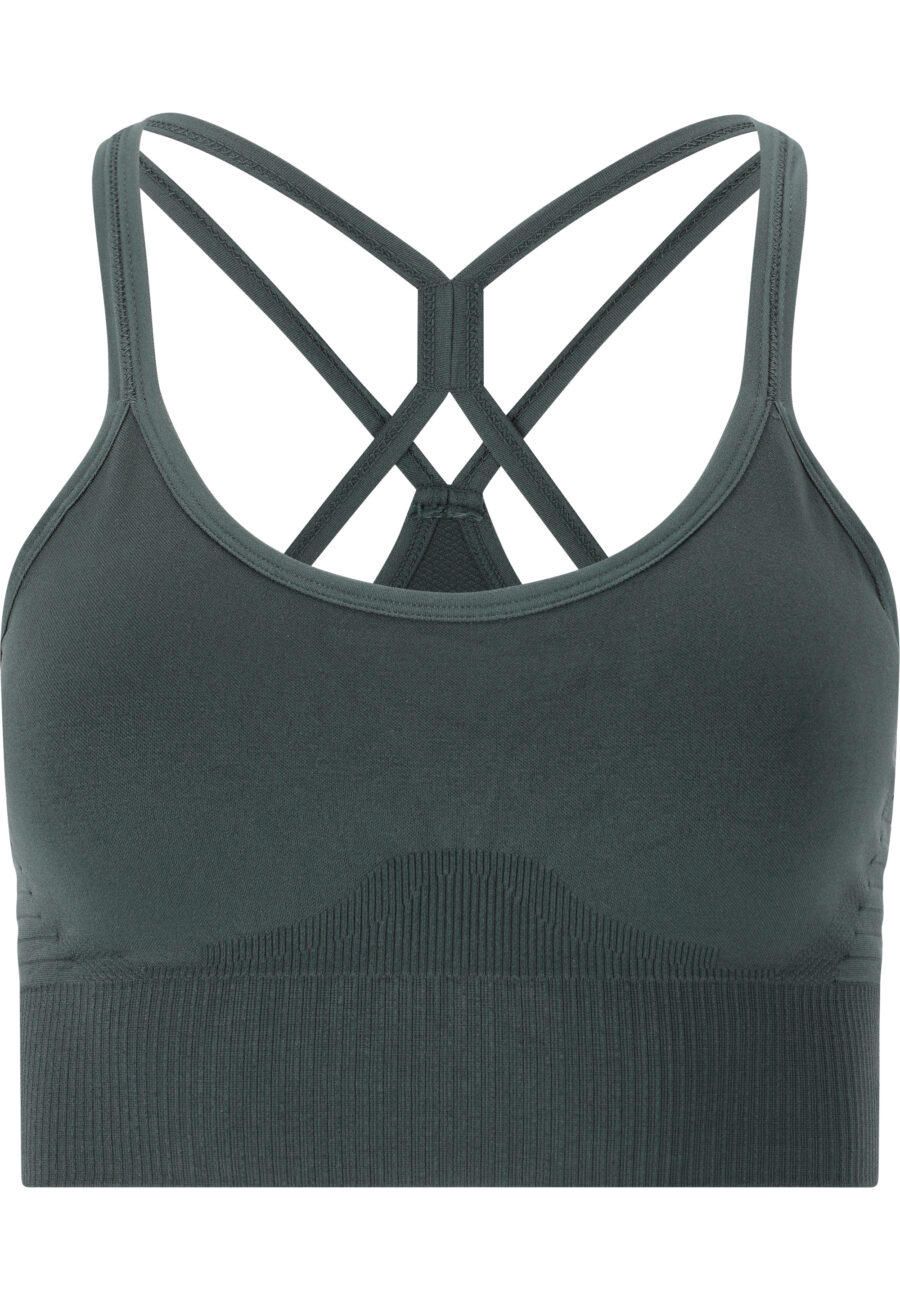 Athlecia Foan Seamless Comfort Sports Bra, Magical Forest - Image 9