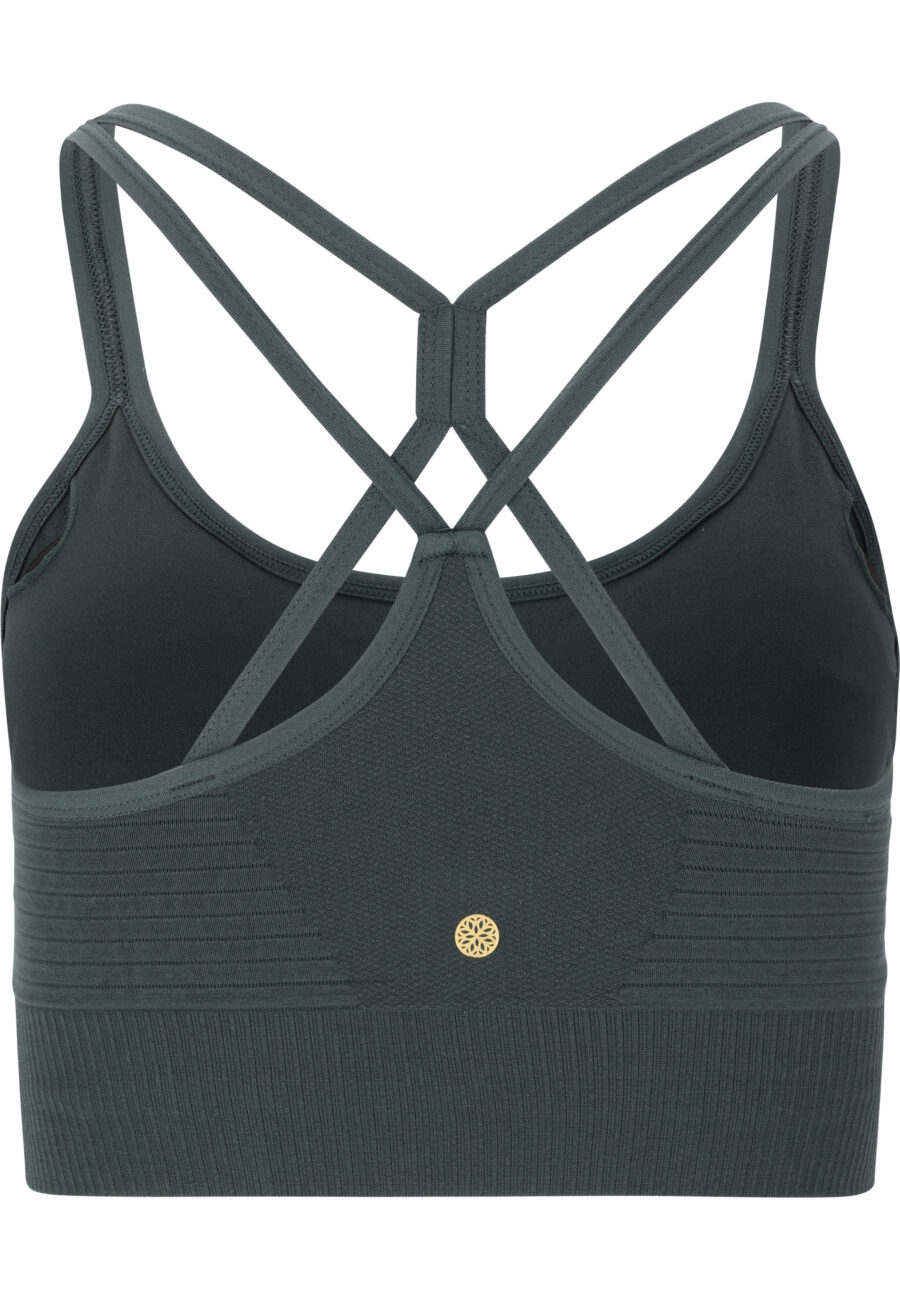 Athlecia Foan Seamless Comfort Sports Bra, Magical Forest - Image 10
