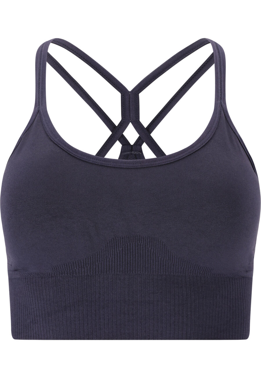Athlecia Foan Seamless Comfort Sports Bra, Eclipse - Image 6