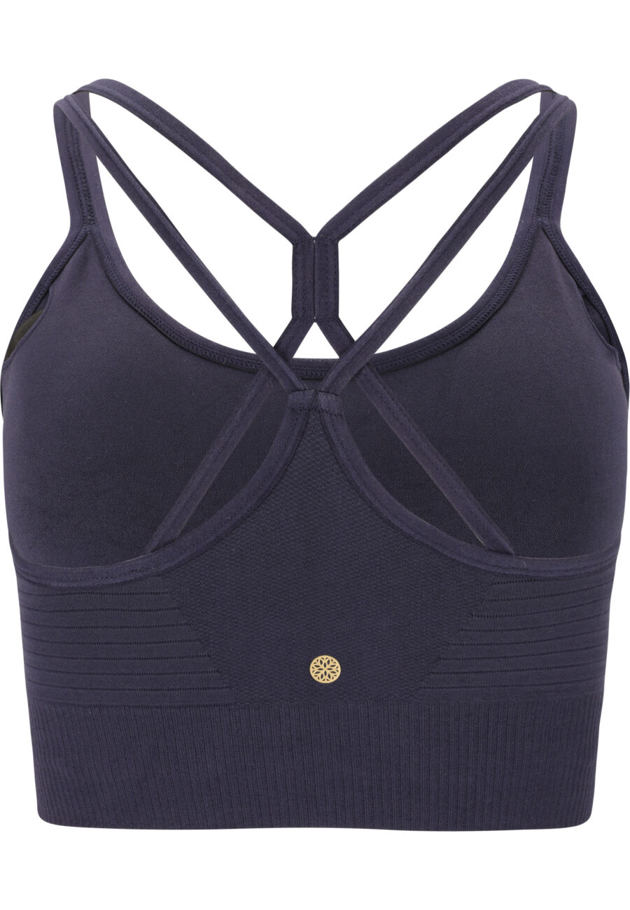 Athlecia Foan Seamless Comfort Sports Bra, Eclipse - Image 7