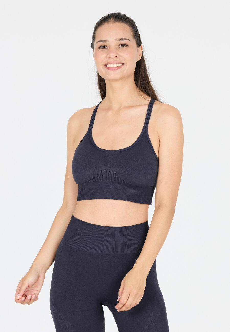 Athlecia Foan Seamless Comfort Sports Bra, Eclipse