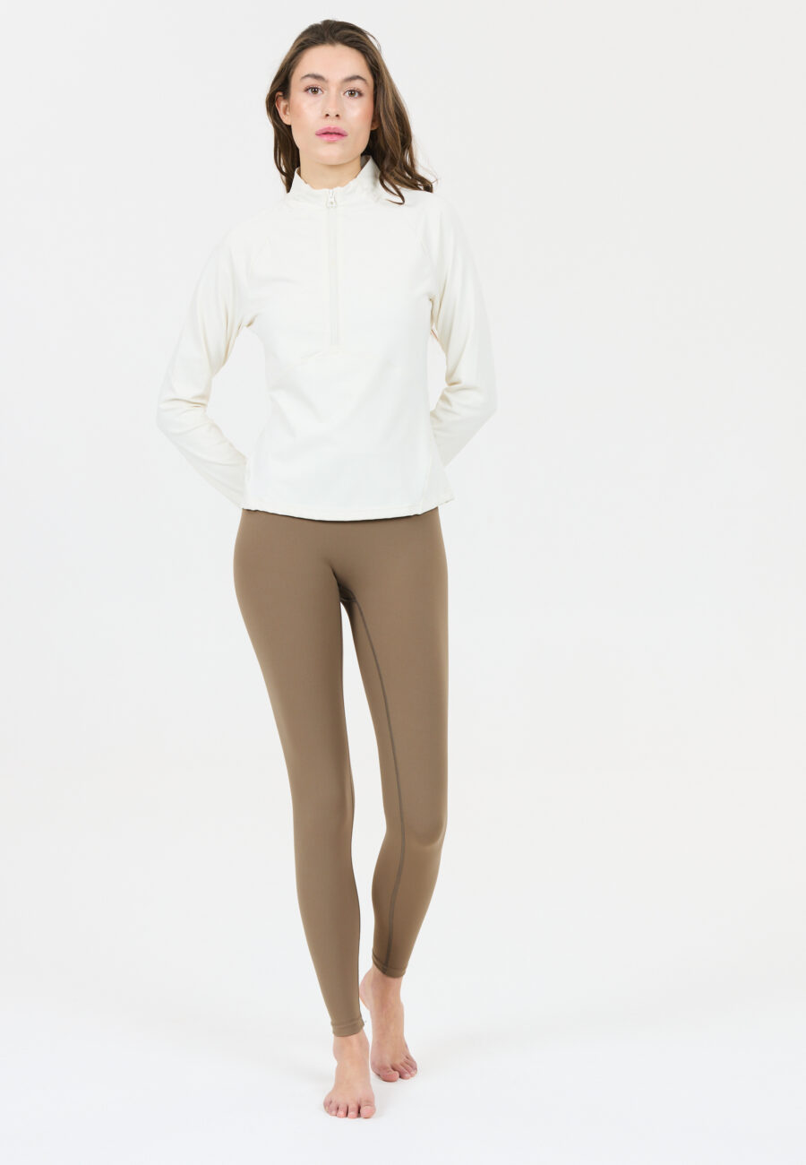 Athlecia Luxe Leggings, Walnut - Image 4