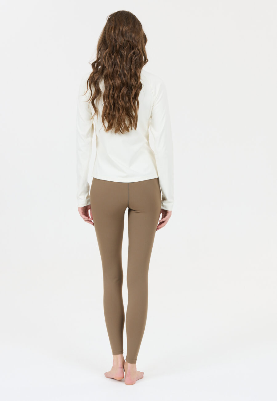 Athlecia Luxe Leggings, Walnut - Image 5