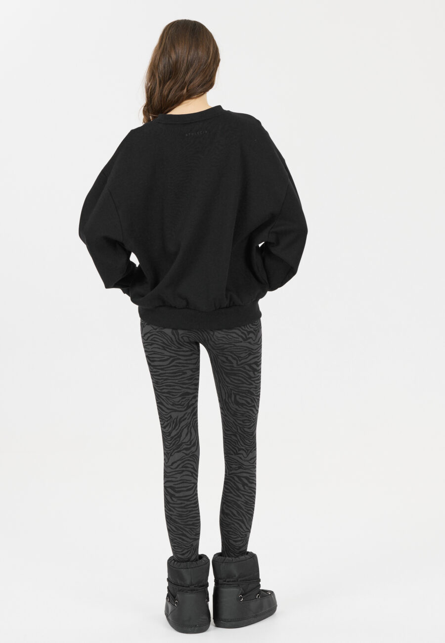 Athlecia Giannis W Crew Neck Sweatshirt, Black - Image 6