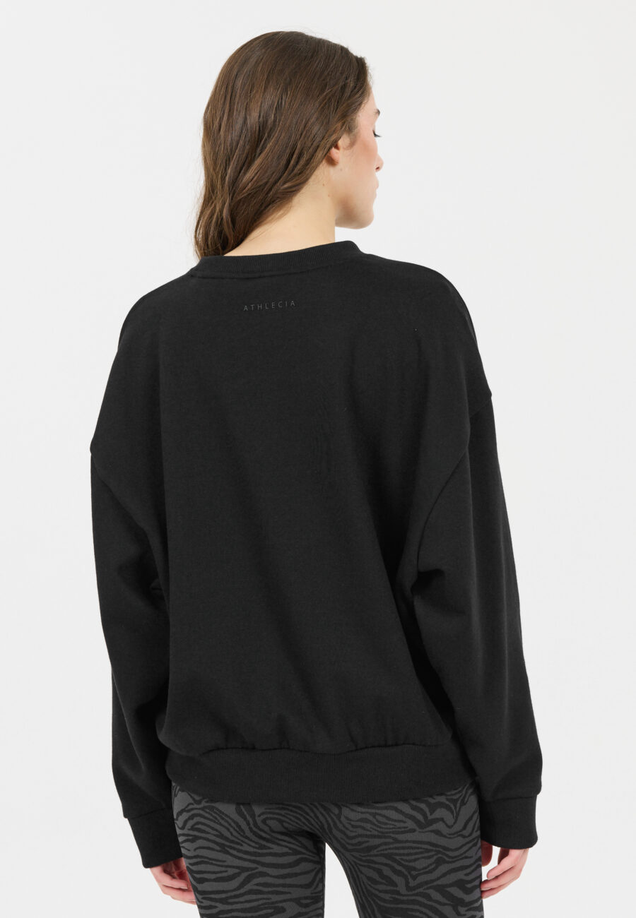 Athlecia Giannis W Crew Neck Sweatshirt, Black - Image 8