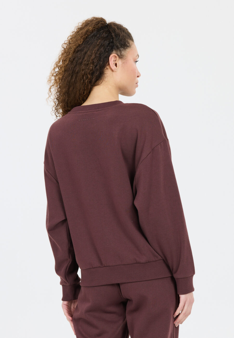 Athlecia Giannis W Crew Neck Sweatshirt, Fudge - Image 6
