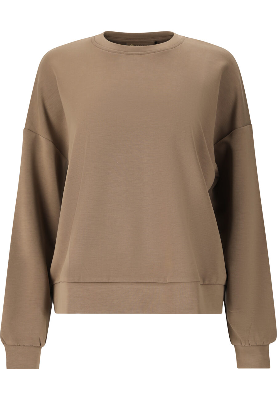 Athlecia Jillnana W Crew Neck Sweatshirt, Walnut - Image 6