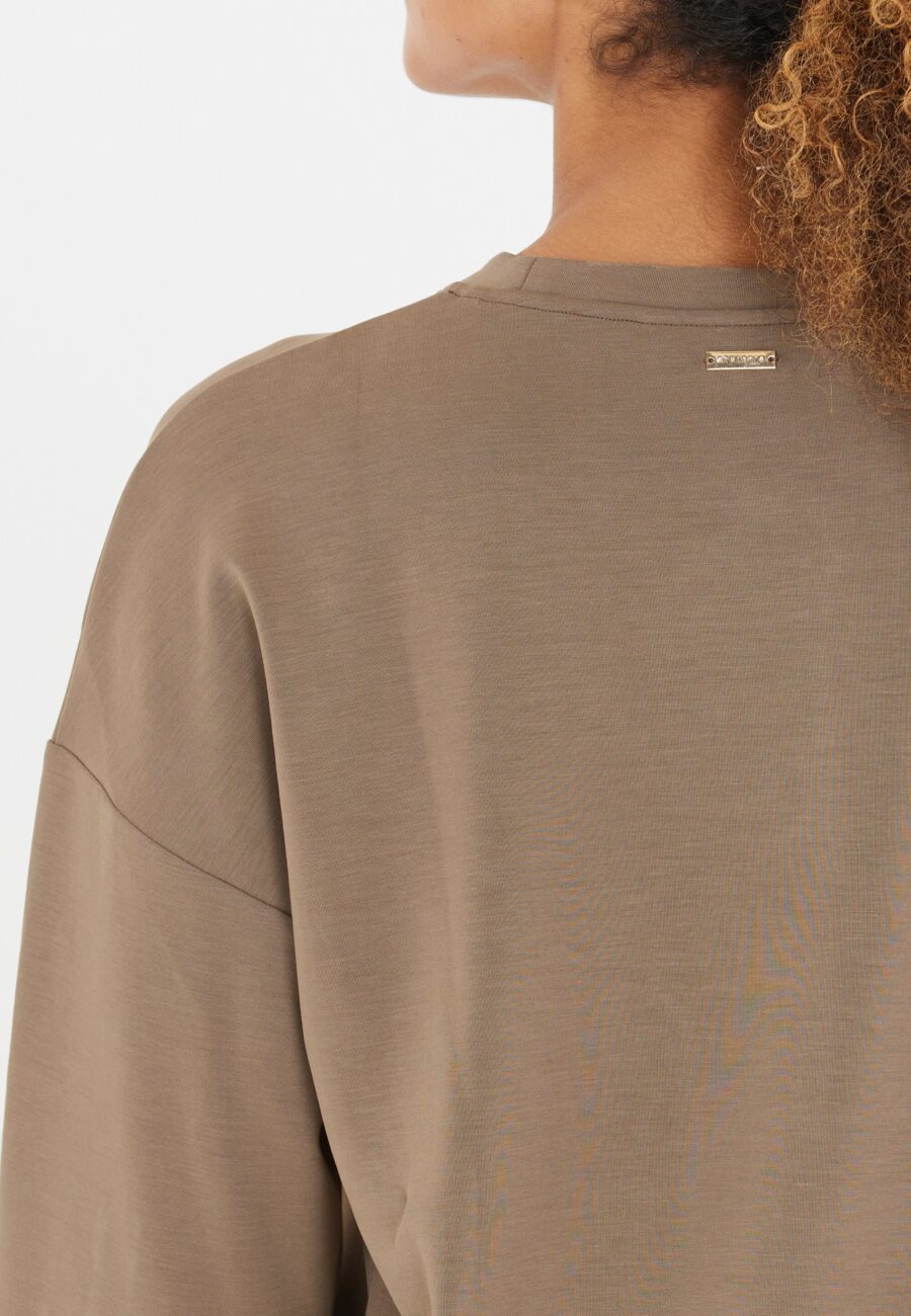 Athlecia Jillnana W Crew Neck Sweatshirt, Walnut - Image 10