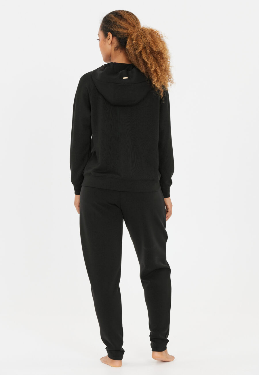 Athlecia Jacey Warm Full Zip Sweatshirt, Black - Image 8