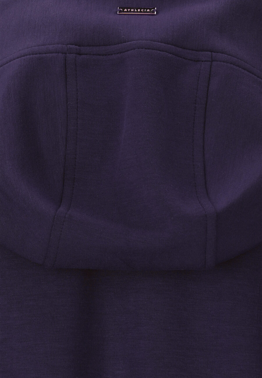 Athlecia Jacey Warm Full Zip Sweatshirt, Eclipse - Image 4