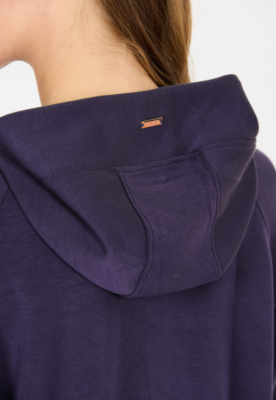 Athlecia Jacey Warm Full Zip Sweatshirt, Eclipse - Image 7