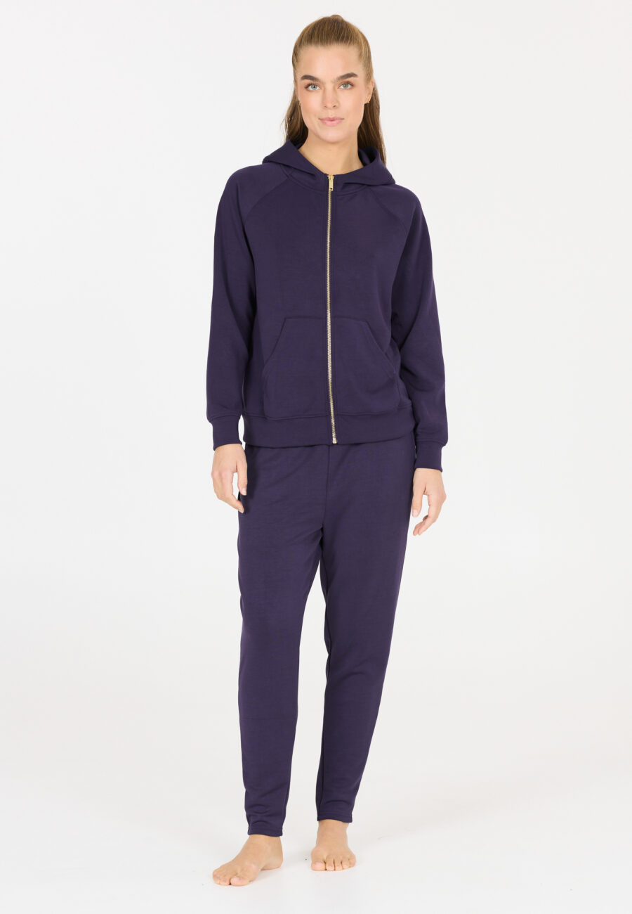 Athlecia Jacey Warm Full Zip Sweatshirt, Eclipse - Image 8