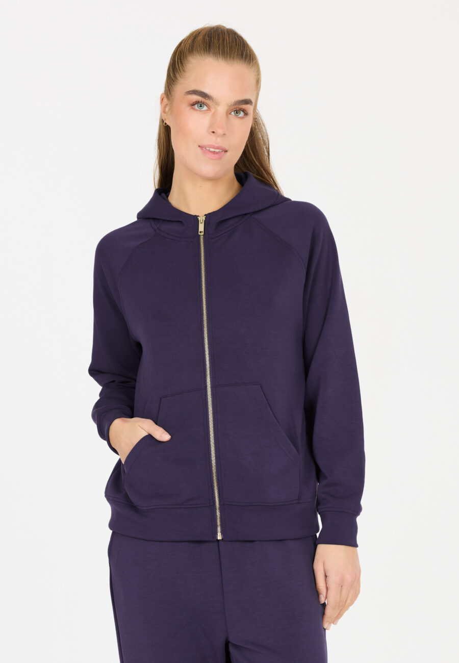 Athlecia Jacey Warm Full Zip Sweatshirt, Eclipse