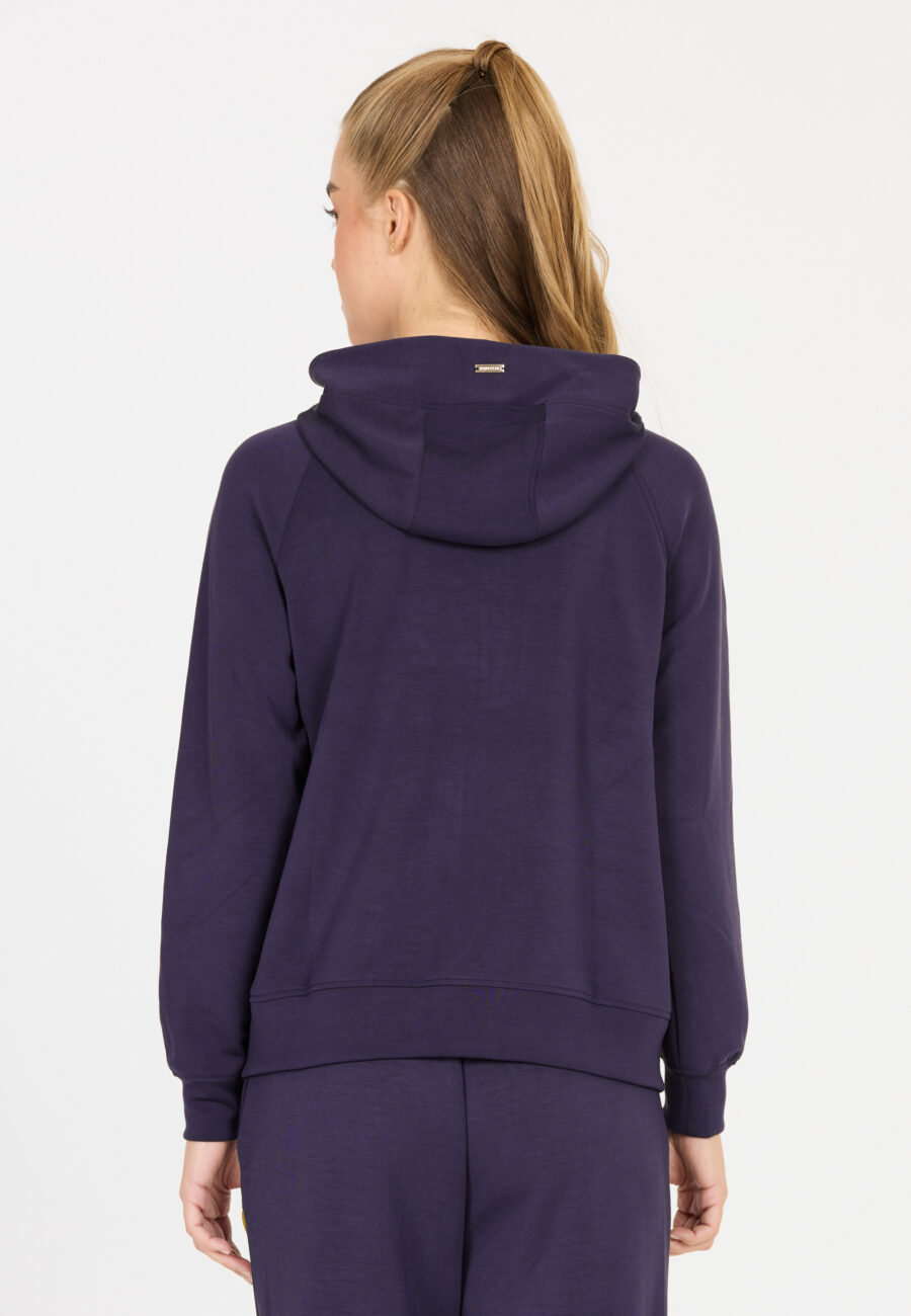 Athlecia Jacey Warm Full Zip Sweatshirt, Eclipse - Image 11