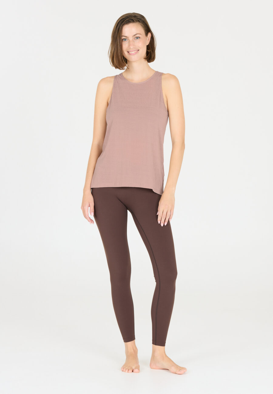 Athlecia Mota Soft Stretch Sports Top, Sphinxsand - Image 4