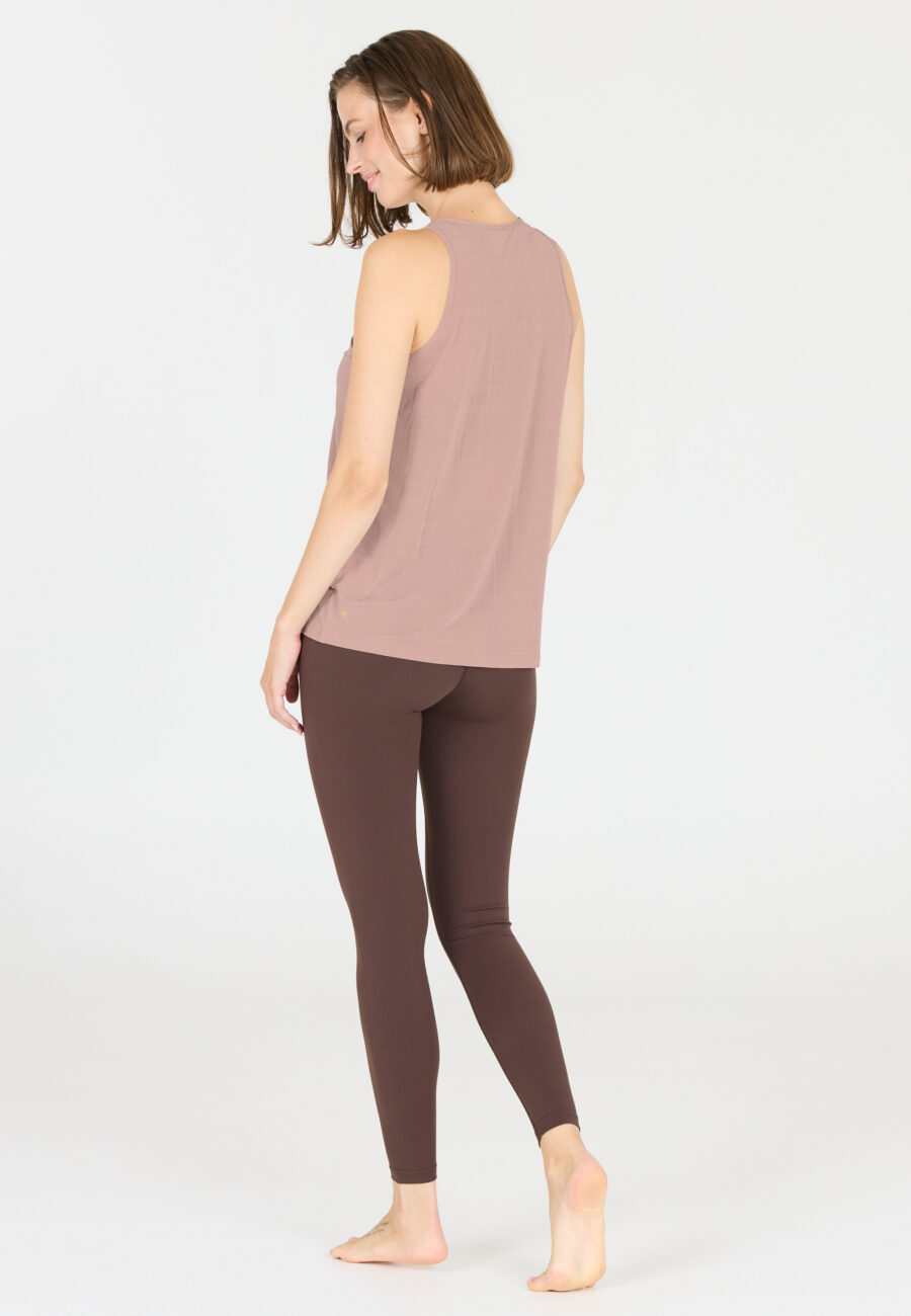 Athlecia Mota Soft Stretch Sports Top, Sphinxsand - Image 5