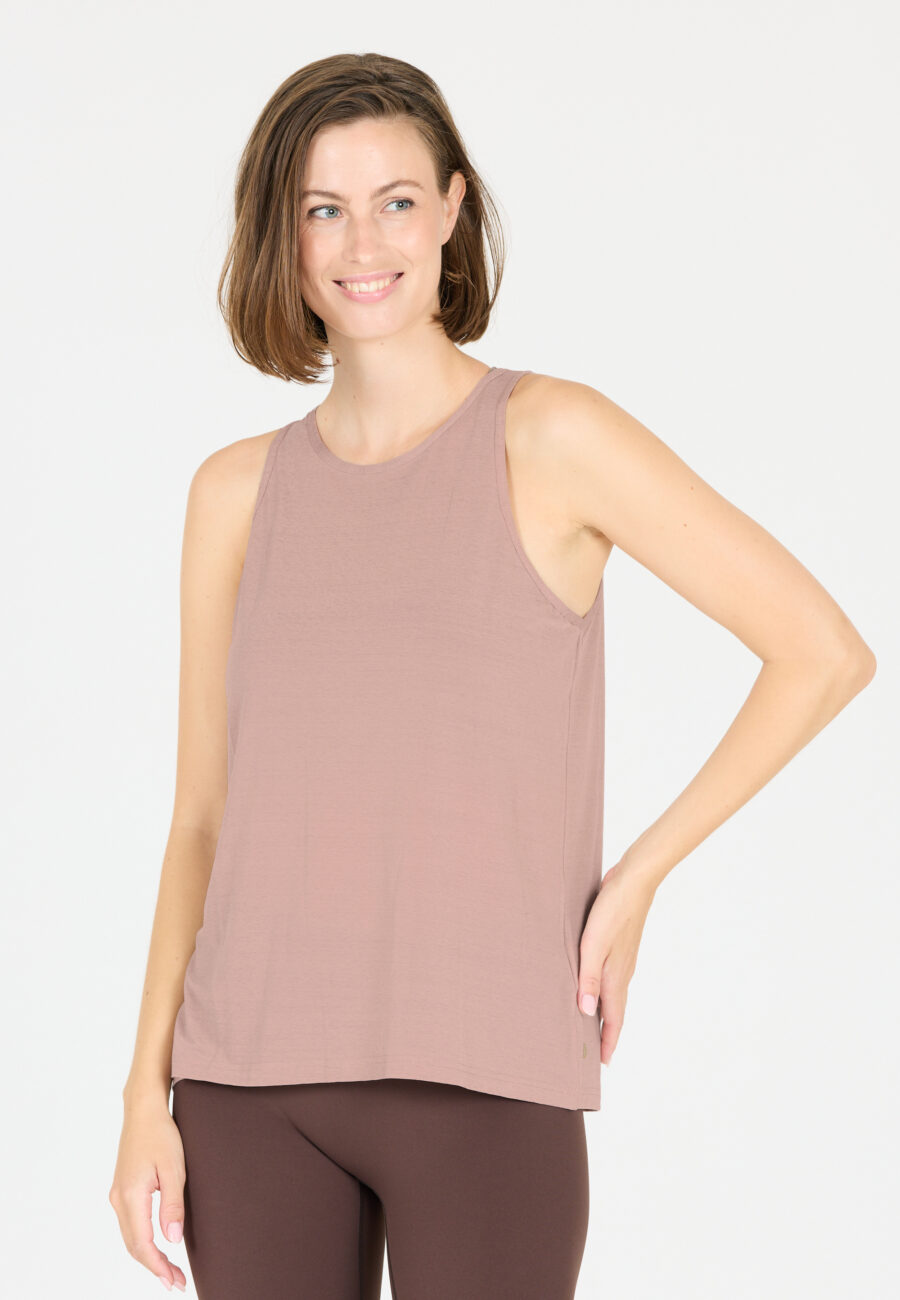 Athlecia Mota Soft Stretch Sports Top, Sphinxsand
