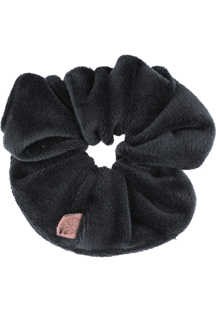 Athlecia Rabia Luxe Velvet Scrunchie, Black