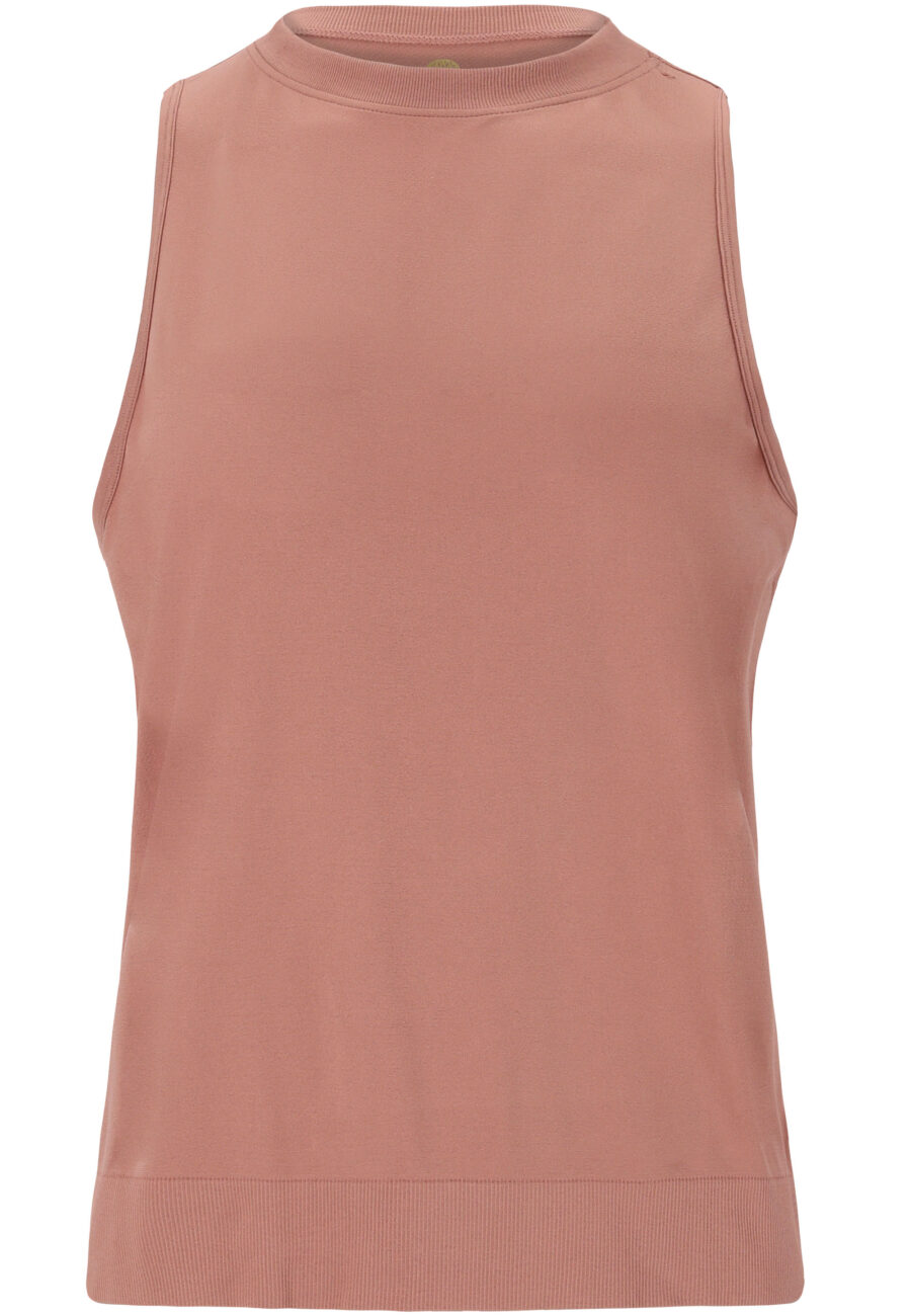 Athlecia Laimeia Oversize Seamless Top, Burlwood - Image 2