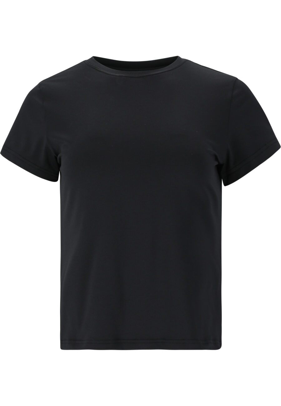 Athlecia Almi Stylish Soft T-shirt, Black - Image 2