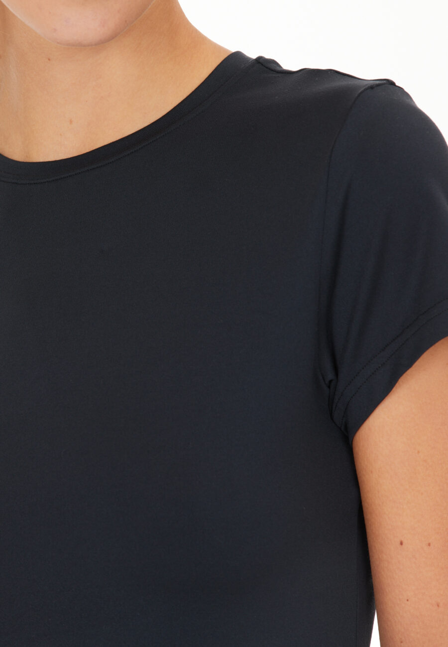Athlecia Almi Stylish Soft T-shirt, Black - Image 5