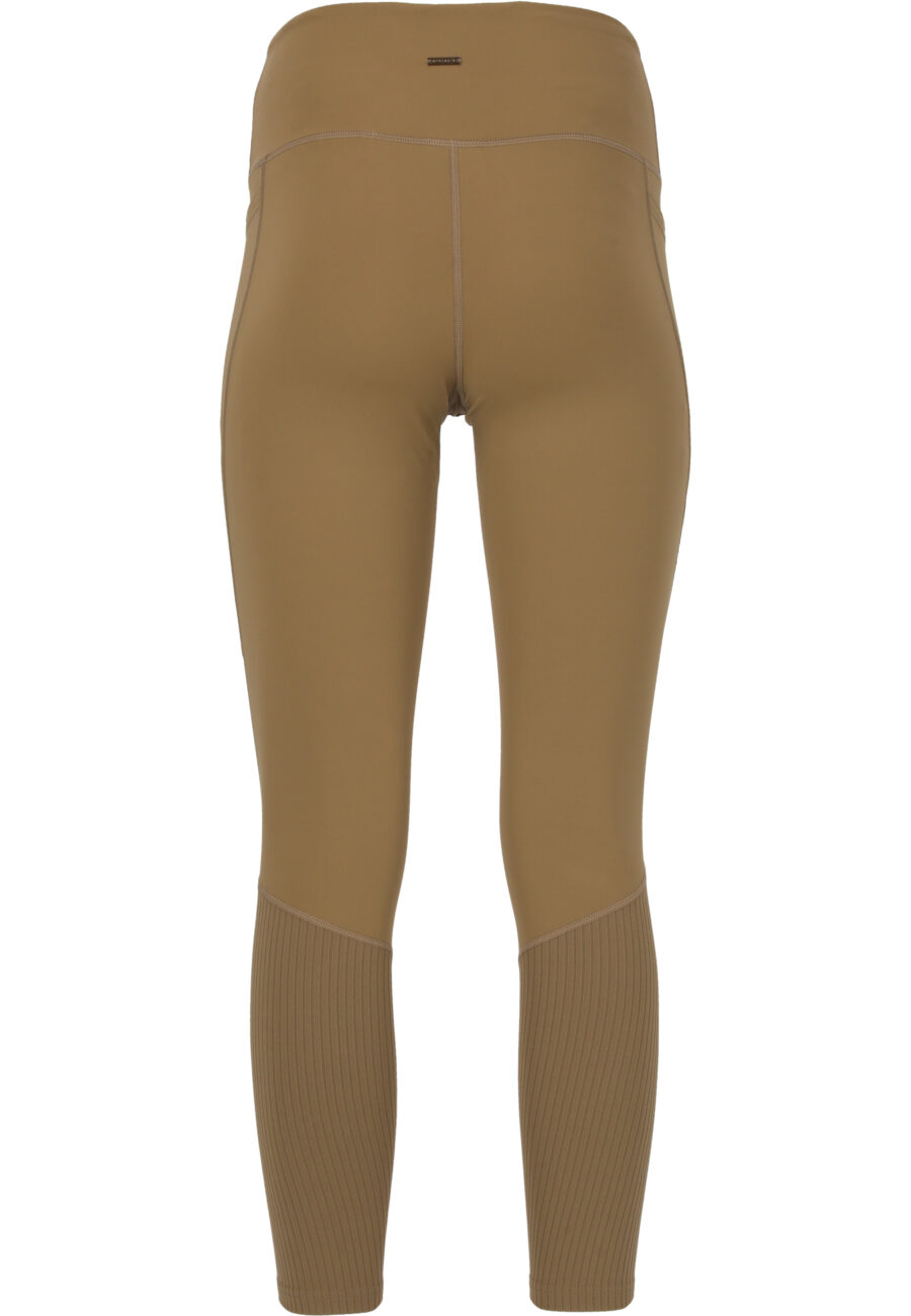Athlecia Aliya High Waist Pocket Leggings, Sepia Tint - Image 5