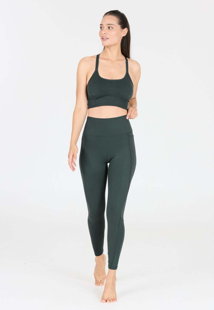 Athlecia Aliya High Waist Pocket Leggings, Magical Forest - Image 5
