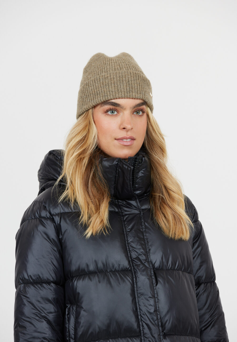 Athlecia Kotoko Warm Knit Beanie Hat, Walnut - Image 7