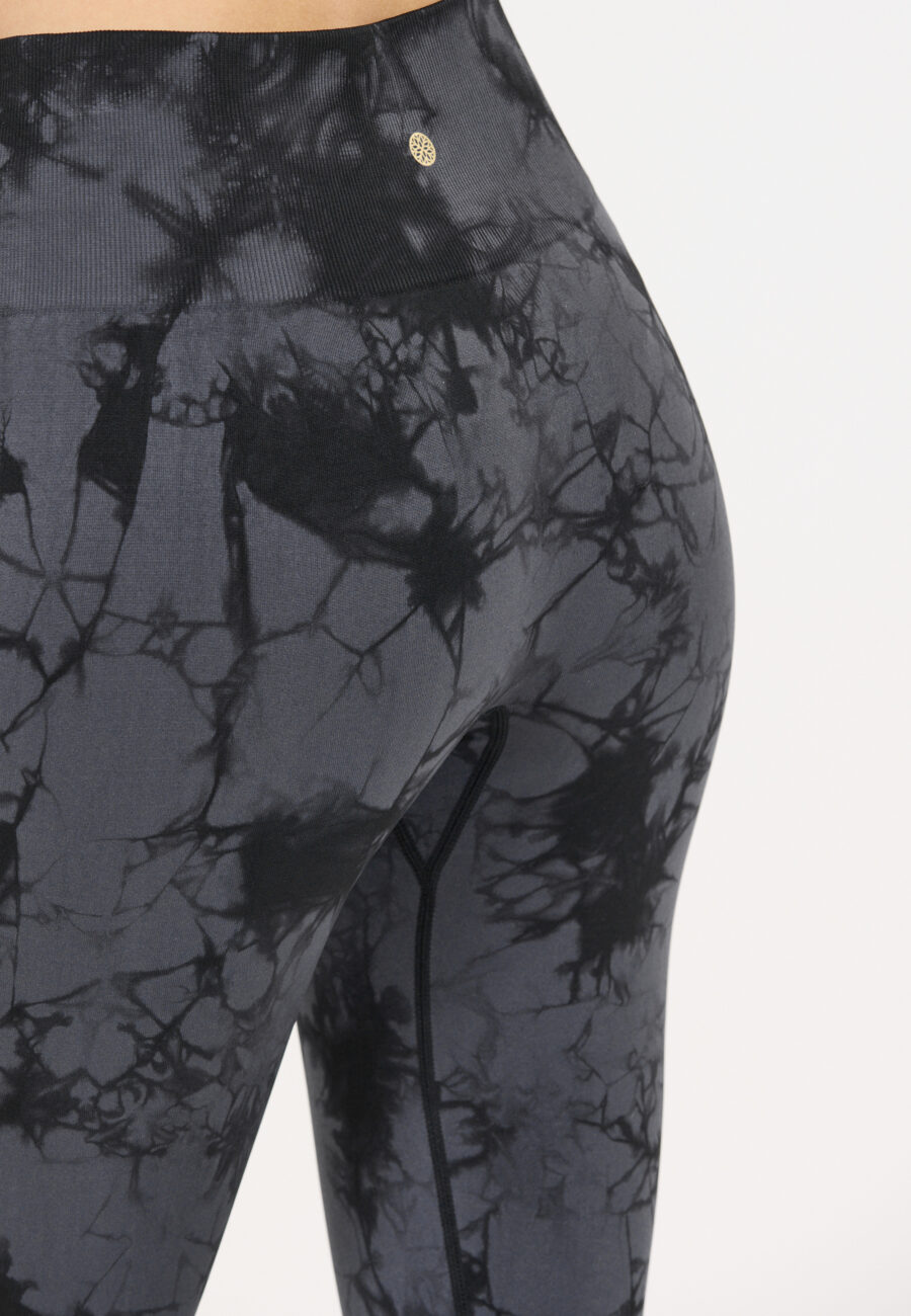Athlecia Theresa Tie Dye Leggings, Nine Iron - Image 5