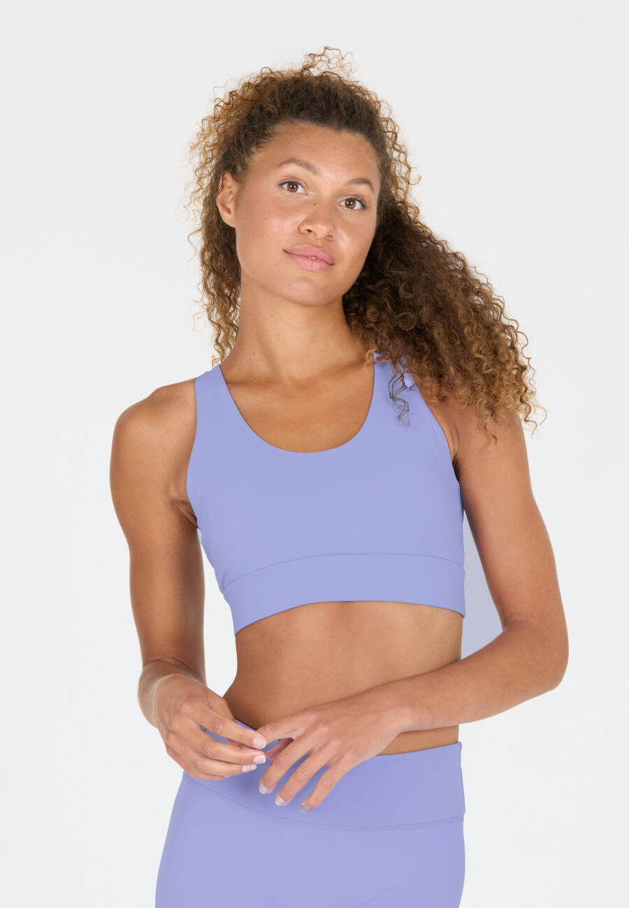 Athlecia Gaby V2 Advanced Sports Bra, Jacaranda - Image 6