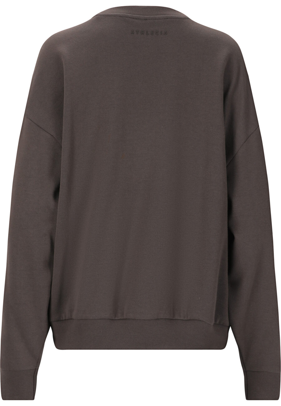Athlecia Giannis W Crew Neck Sweatshirt, Dark Concrete - Image 4