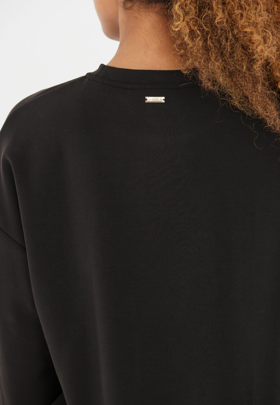 Athlecia Jillnana W Crew Neck Sweatshirt, Black - Image 10