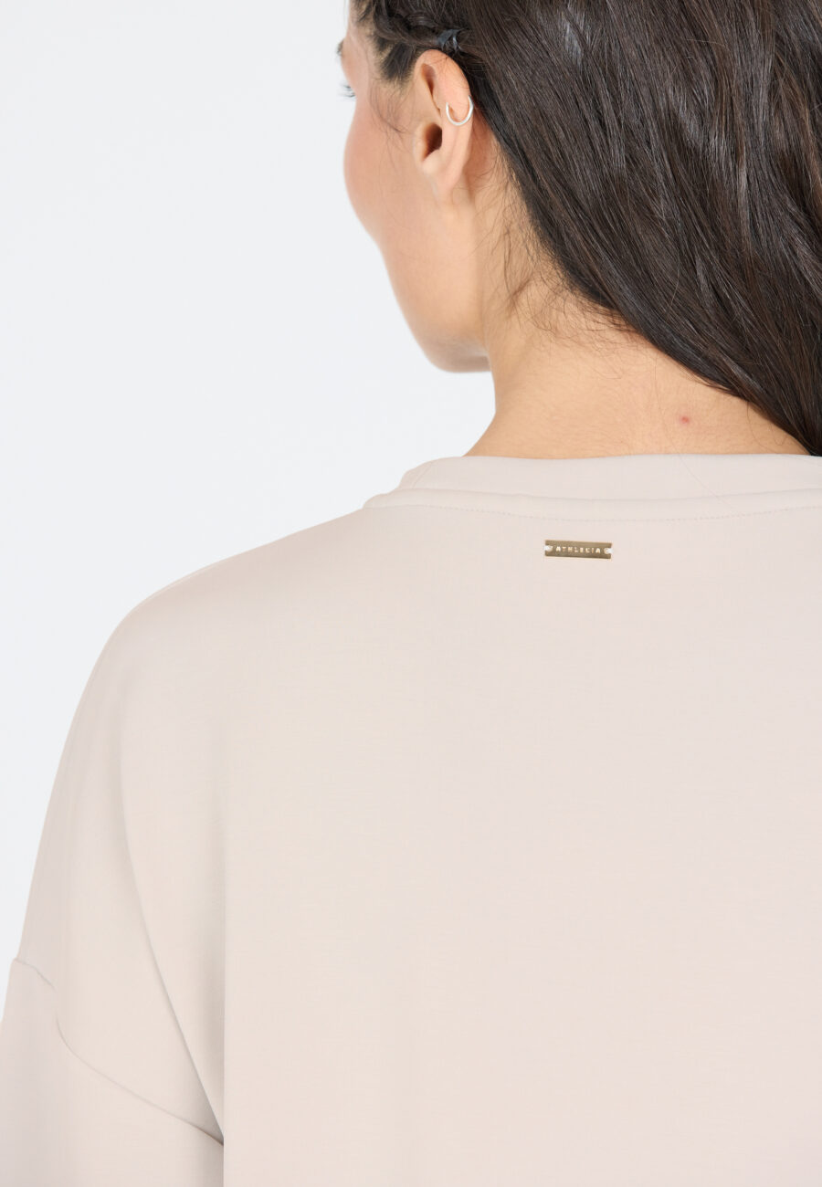 Athlecia Jillnana W Crew Neck Sweatshirt, Lunar Rock - Image 2