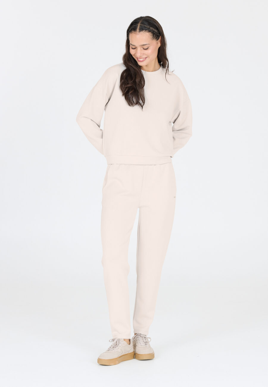 Athlecia Jillnana W Crew Neck Sweatshirt, Lunar Rock - Image 4