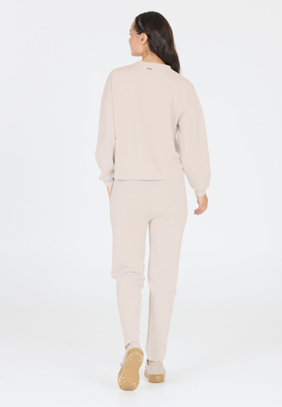 Athlecia Jillnana W Crew Neck Sweatshirt, Lunar Rock - Image 3