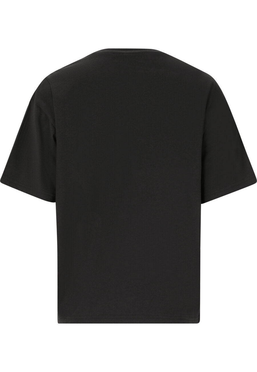 Athlecia Gianna Stylish Short-Sleeve Tee, Black - Image 3
