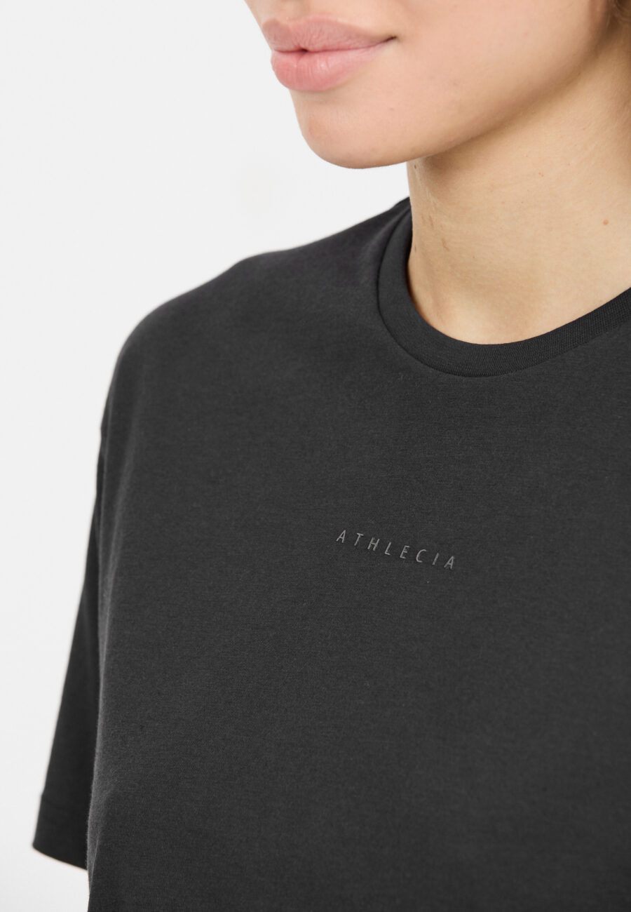 Athlecia Gianna Stylish Short-Sleeve Tee, Black - Image 5