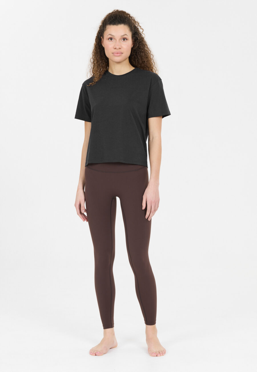 Athlecia Gianna Stylish Short-Sleeve Tee, Black - Image 6