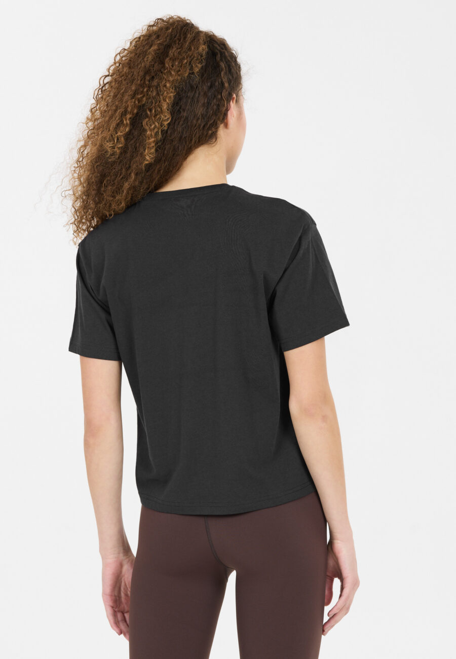 Athlecia Gianna Stylish Short-Sleeve Tee, Black - Image 9