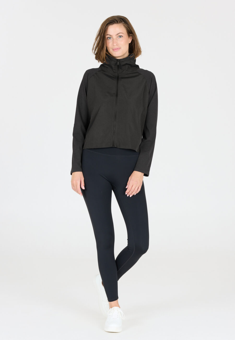 Athlecia Aiana W Stylish Polyester Jacket, Black - Image 3