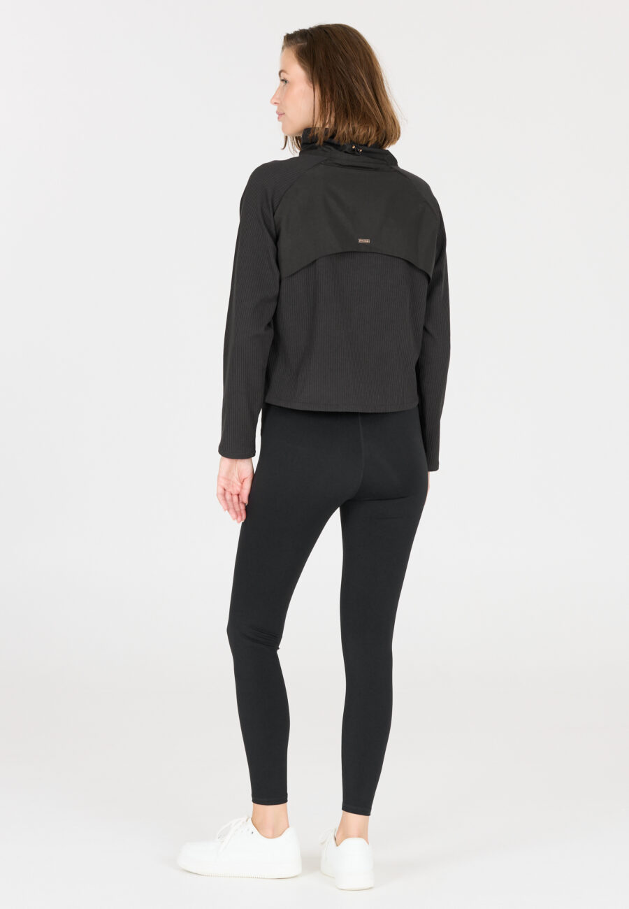 Athlecia Aiana W Stylish Polyester Jacket, Black - Image 4