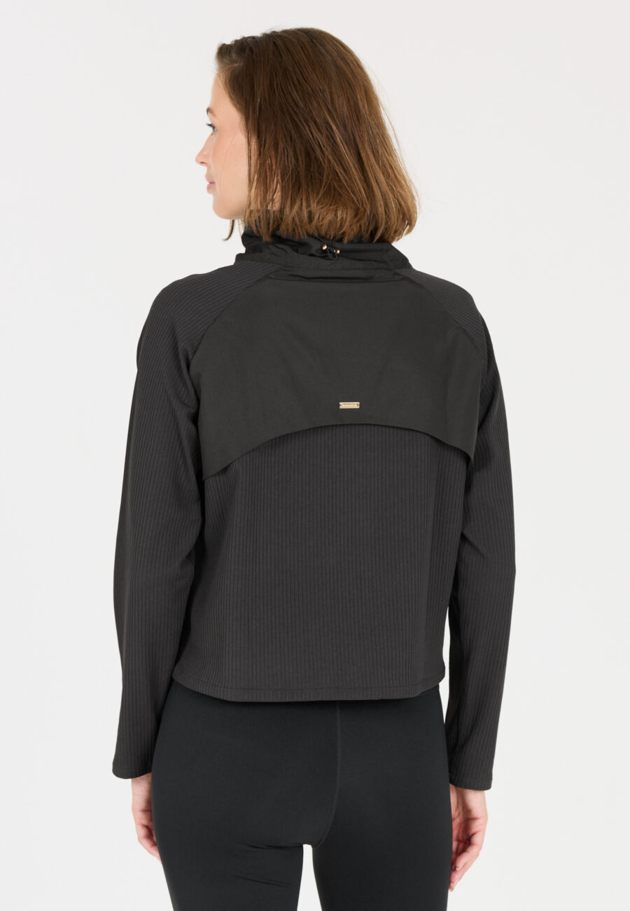 Athlecia Aiana W Stylish Polyester Jacket, Black - Image 2