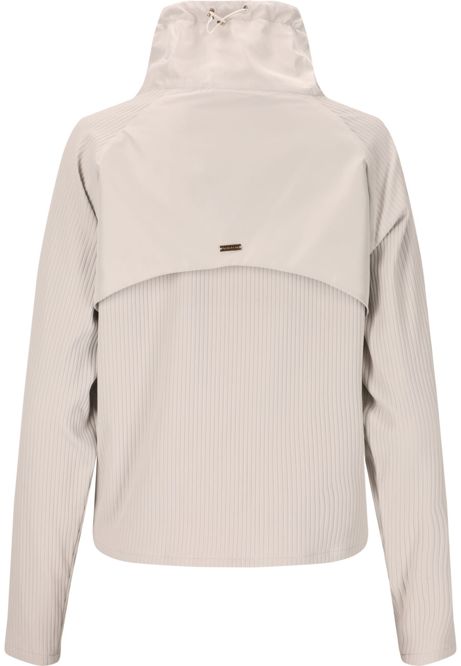 Athlecia Aiana W Stylish Polyester Jacket, Lunar Rock - Image 8