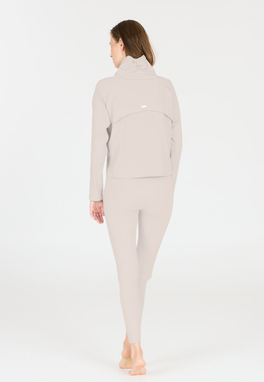Athlecia Aiana W Stylish Polyester Jacket, Lunar Rock - Image 6