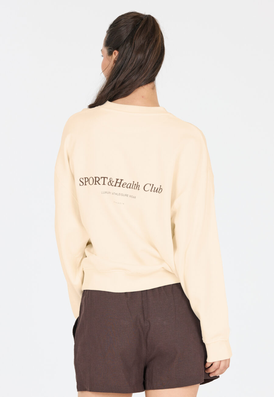 Athlecia Cabell Comfortable Cotton Sweatshirt, Whisper White - Image 5