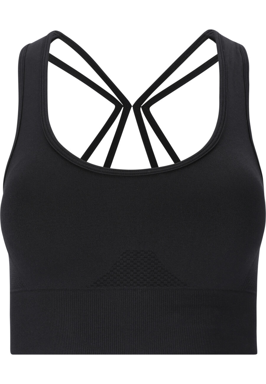 Athlecia Missori V2 Seamless Support Bra, Black