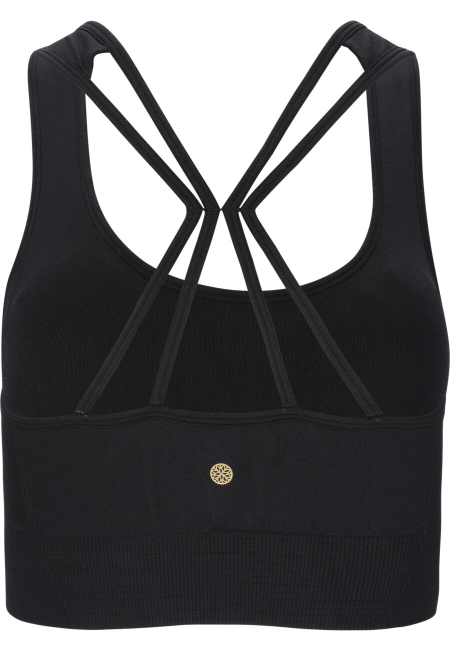 Athlecia Missori V2 Seamless Support Bra, Black - Image 5