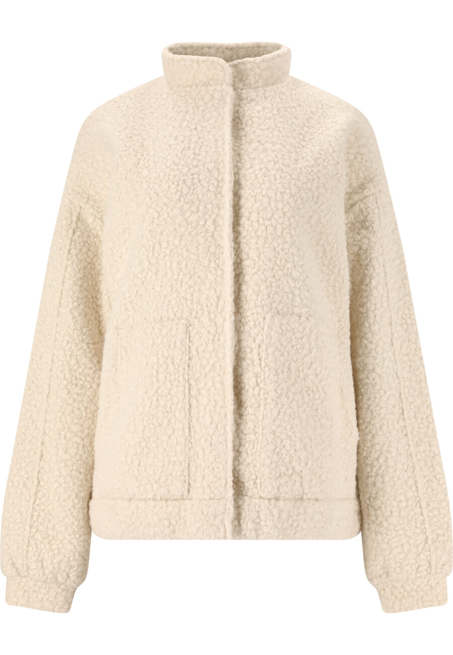 Athlecia Serena W Versatile Bomber Jacket, Whisper White - Image 2